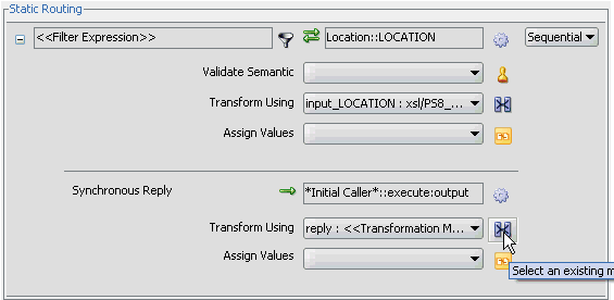 Routing Rules dialog box