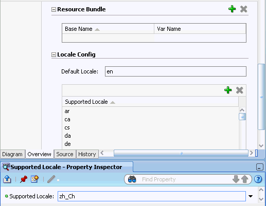 Add locale to faces-config.xml.