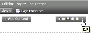 Edit icon on a Box in Design view