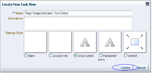 Input Dates Mashup Style in the Create New Task Flow Dialog