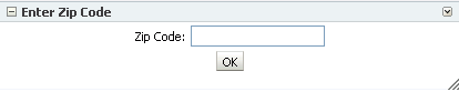 Customized Parameter Form portlet