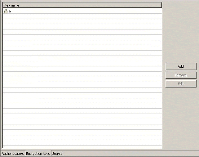 ̃C[ẂAuEncryption Keyv^uĂ܂B