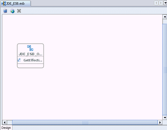ESBプロジェクトの表示 ESBプロジェクトの表示