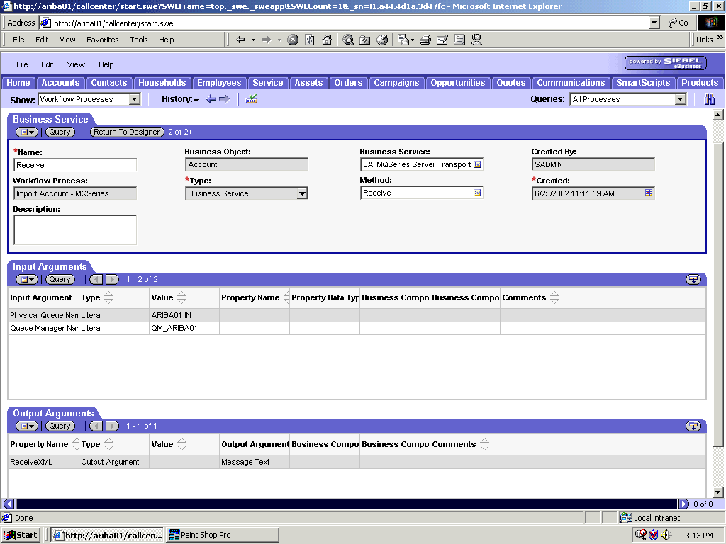 EAI MQSeries Server TransportrWlXET[rX