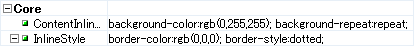 ContentInlineStyleInlineStylẽX^C̒`