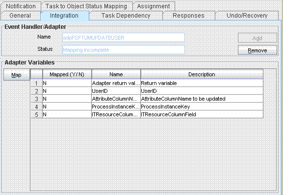 Adapter handler type