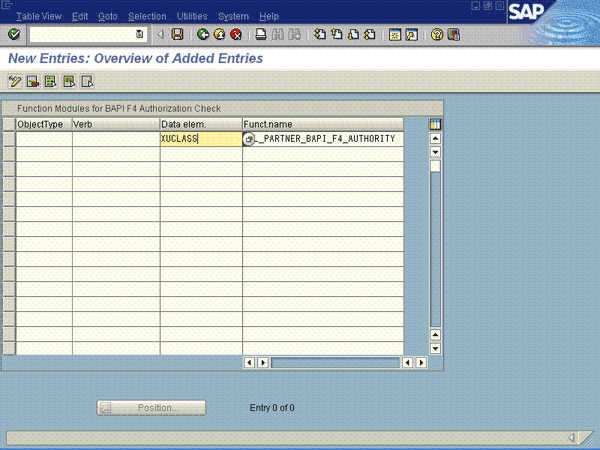 Data element and function name