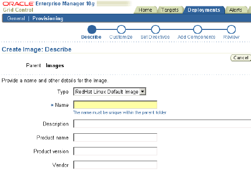 �C���[�W�̍쐬�E�B�U�[�h