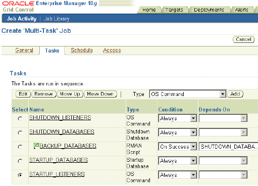 �}���`�^�X�N�E�W���u�̍쐬�E�B�U�[�h�́u�^�X�N�v�^�u