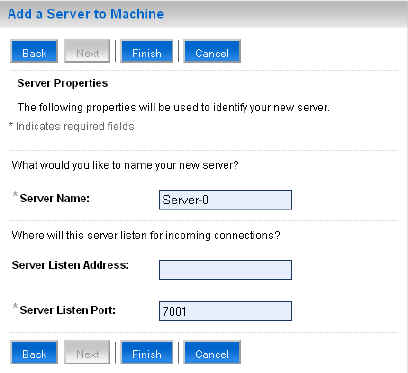 Adding a Server to a Machine