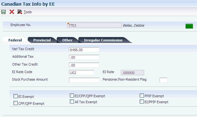 Adding Employee Records E At A Time