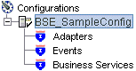 Sample BSE configuration node