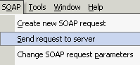 Send request to server