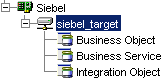 select Siebel node