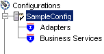 Connected SampleConfig target
