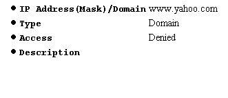 IP and Domain restriction summary