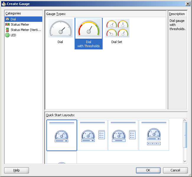 Component Gallery for gauges.