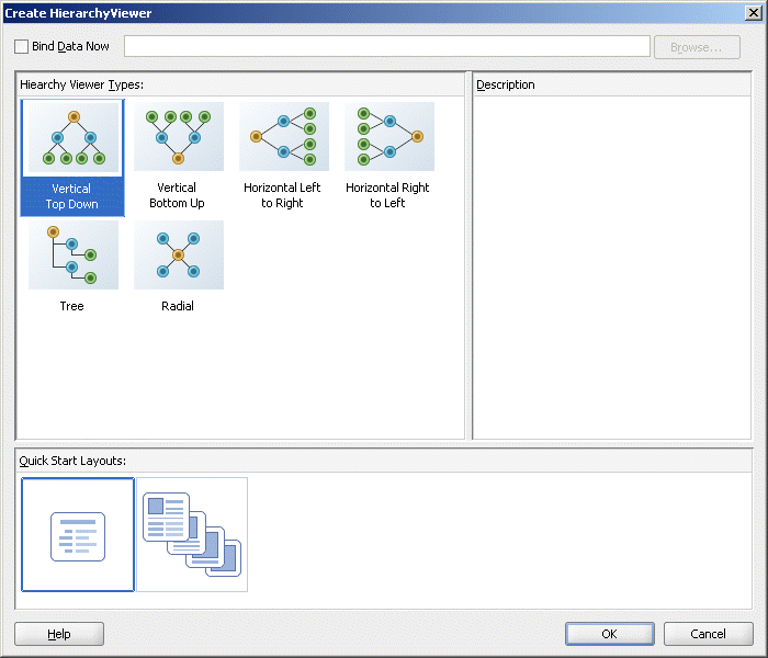 Component Gallery for hiearchy viewer