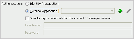 Selecting External Application