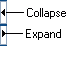 Collapse and Expand icons