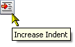 Increase Indent icon