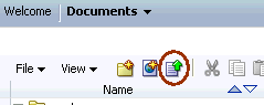 Upload document icon