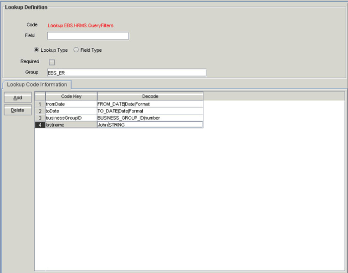 uLookup Definitionv