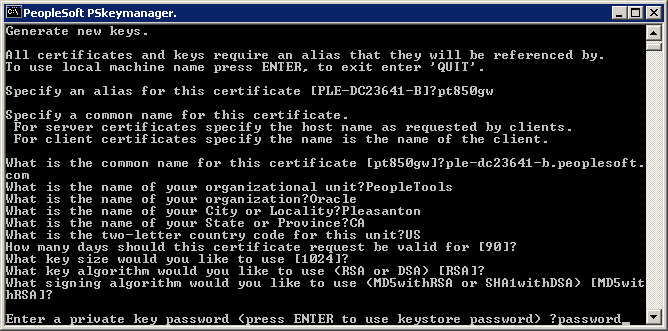 command prompt values