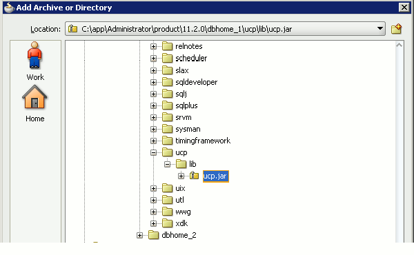 This image illustrates how to add a jar to the classpath.