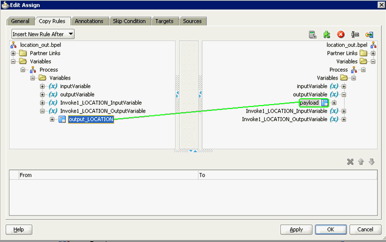 Edit Assign dialog box