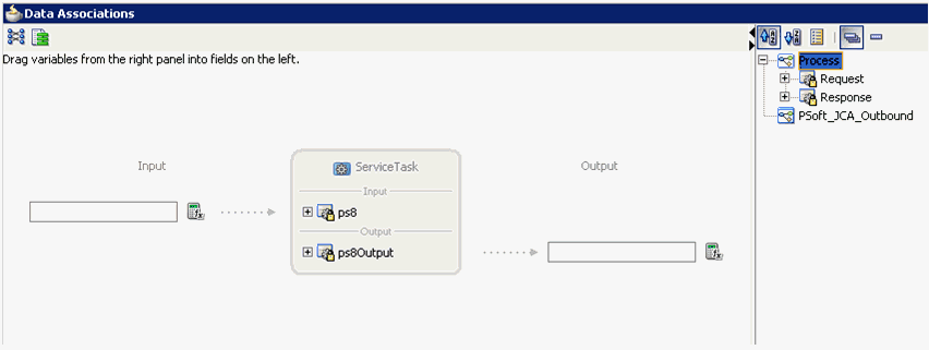 Data Associations dialog