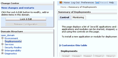 Domain Structure section