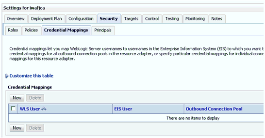 Settings for iwafjca page