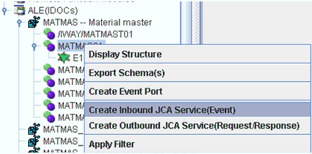 Create Inbound JCA Service
