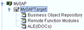 Connected SAP target