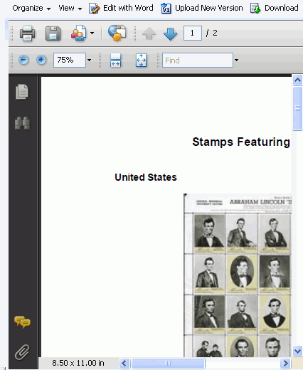File Preview in PDF Viewer