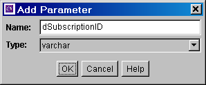 Surrounding text describes Add Parameter screen.