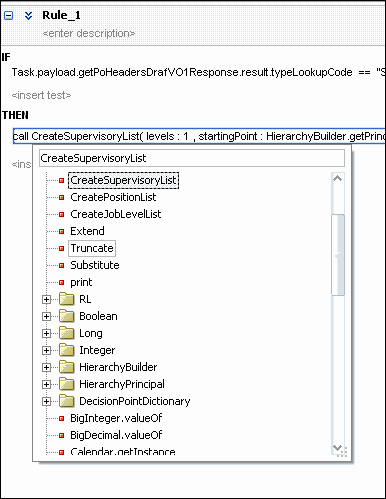 Rule Functions