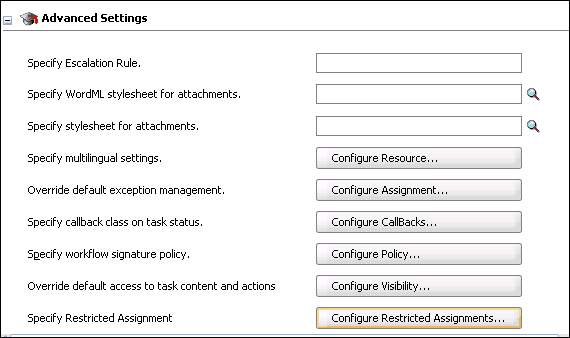 Access Rules Option