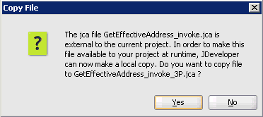 Copy File message