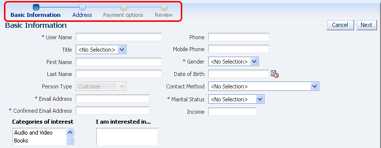 Self-registration Train in Fusion Order Demonstration