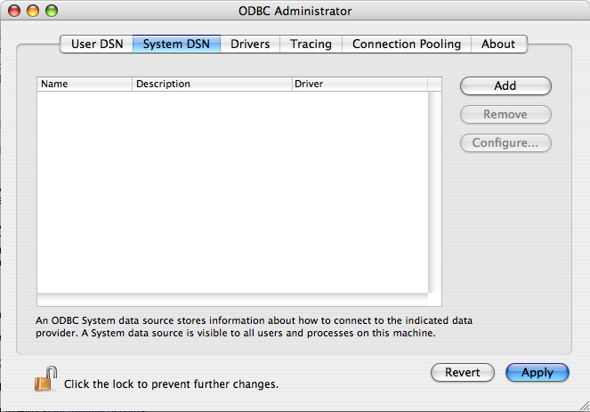 oracle driver for excel osx