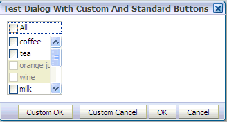 custom buttons