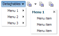 detached menu