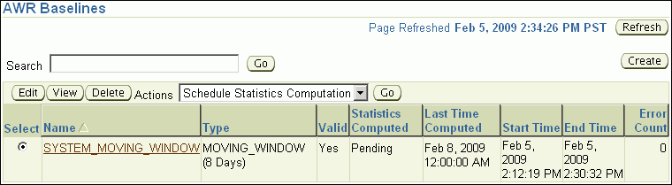 Description of awr_baselines.gif follows Description of awr_baselines.gif follows