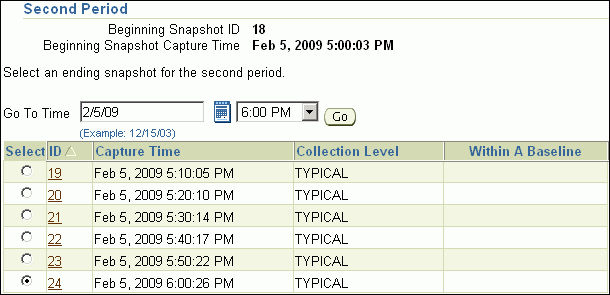 Description of awr_snapshot2_end2.gif follows Description of awr_snapshot2_end2.gif follows