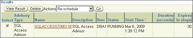 Description of sql_access_adv_results.gif follows Description of sql_access_adv_results.gif follows