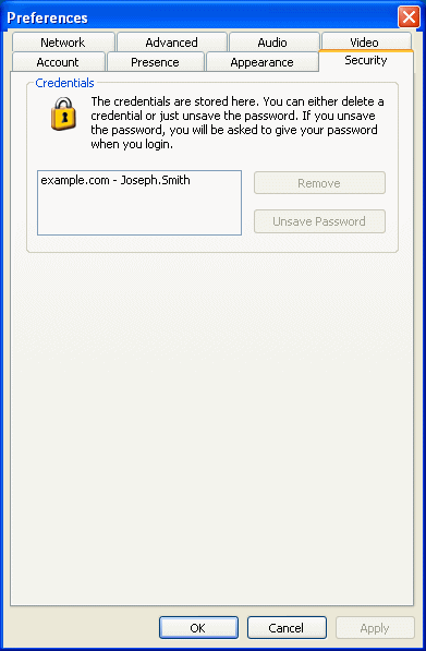 �Z�L�����e�B�̃v���t�@�����X