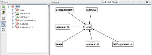 Call Graph window
