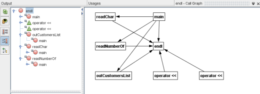 Call Graph window